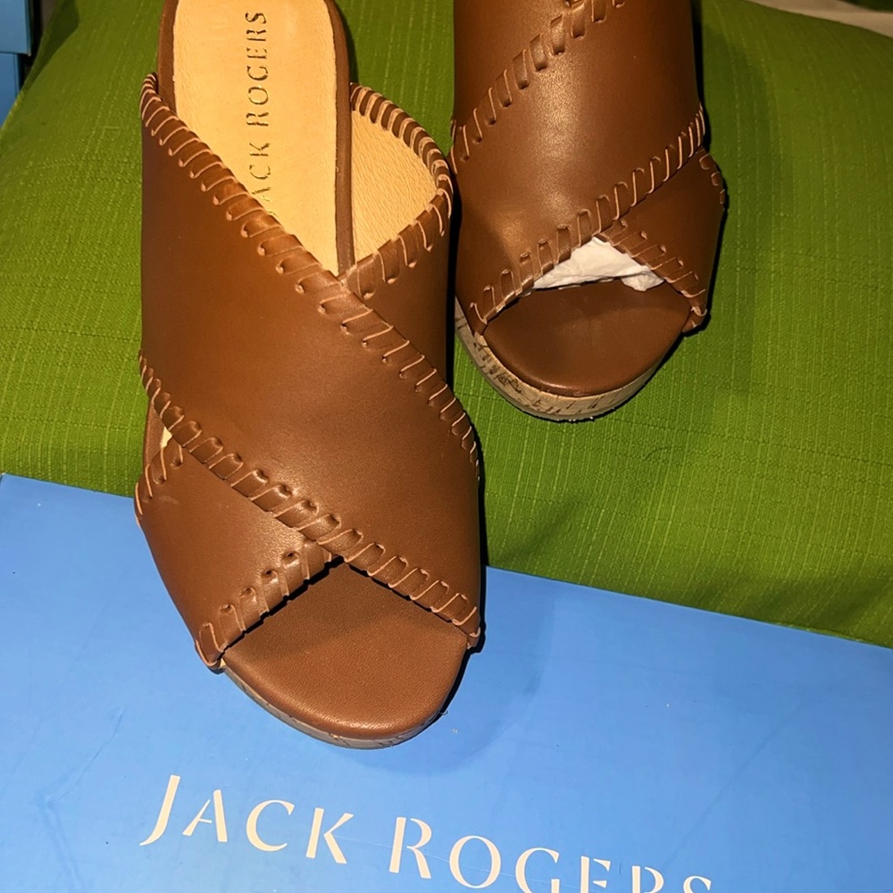 New Jack Rogers NIB Midwedge Slip on Wedges ❤️❤️